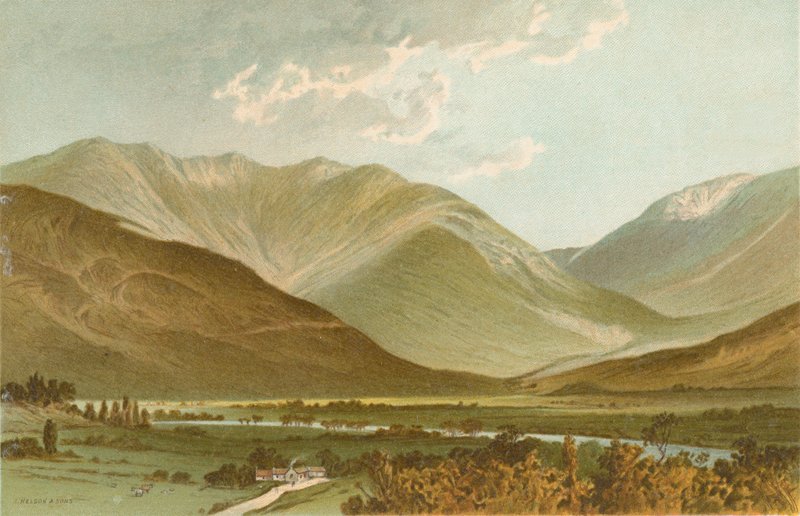 来自Dalmally的Ben Cruachan 作者 英语学校