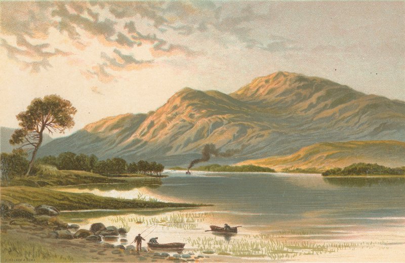 来自Luss的Ben Lomond 作者 英语学校
