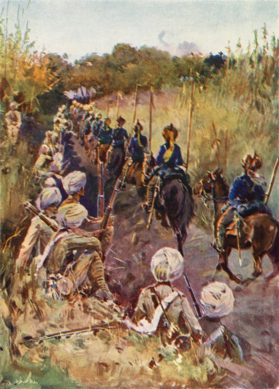 孟加拉骑兵前往北京，义和团运动 作者 英语学校
