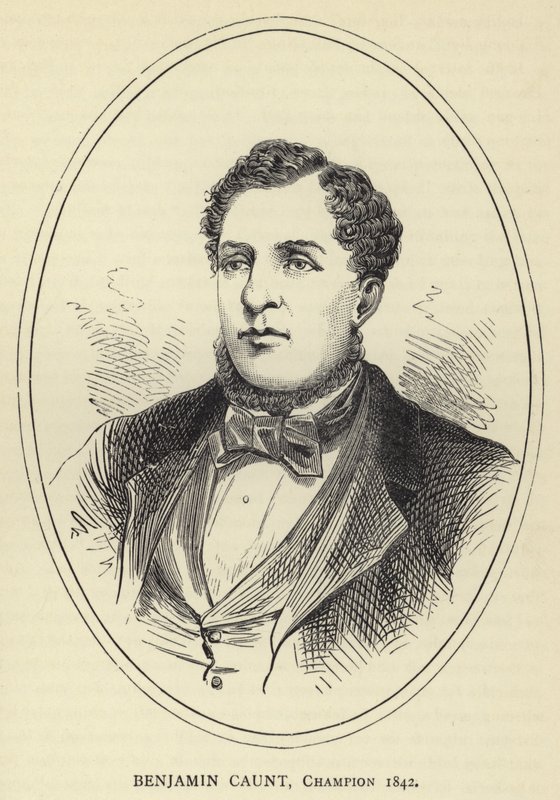 Benjamin Caunt，冠军，1842年 作者 英语学校