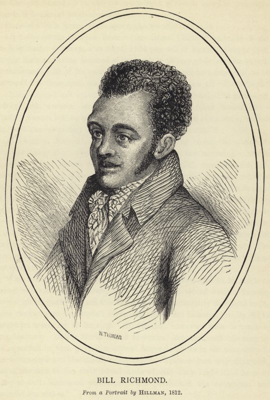 比尔里士满，来自希尔曼的肖像，1812年 作者 英语学校