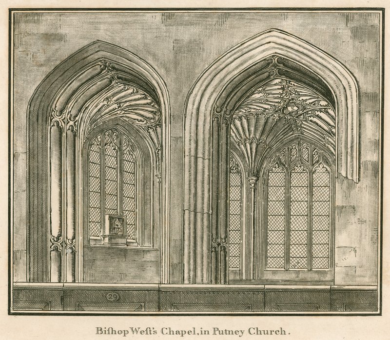 Bishop Wests Chapel，Putney Church，伦敦 作者 英语学校