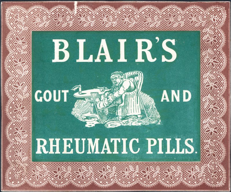 Blairs Gout和Rheumatic Pills 作者 英语学校
