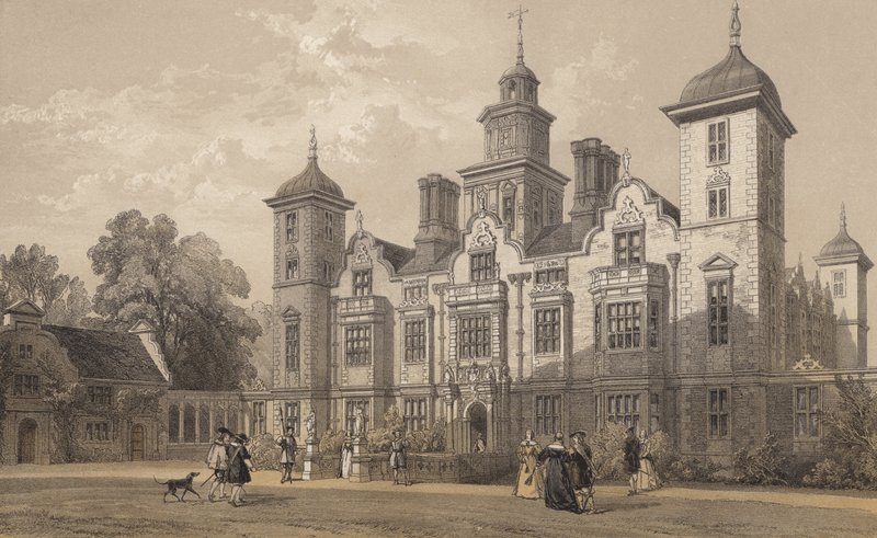 诺福克的Blickling Hall 作者 英语学校
