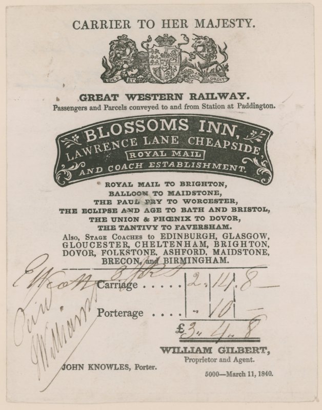 Blossoms Inn，Lawrence Lane，Cheapside，Bill 作者 英语学校
