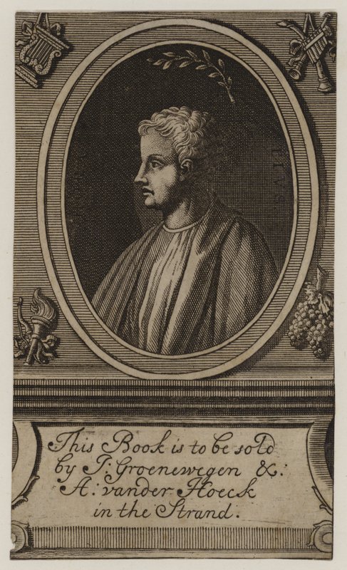 书商，J Groenewegen和A Vander Hoeck，交易卡 作者 英语学校