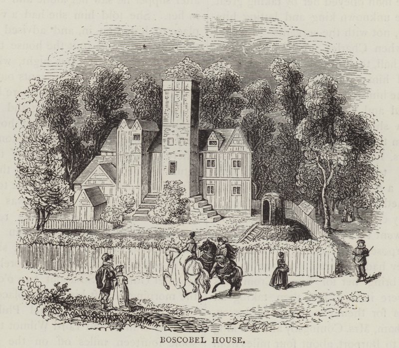 Boscobel House (engraving) 作者 英语学校