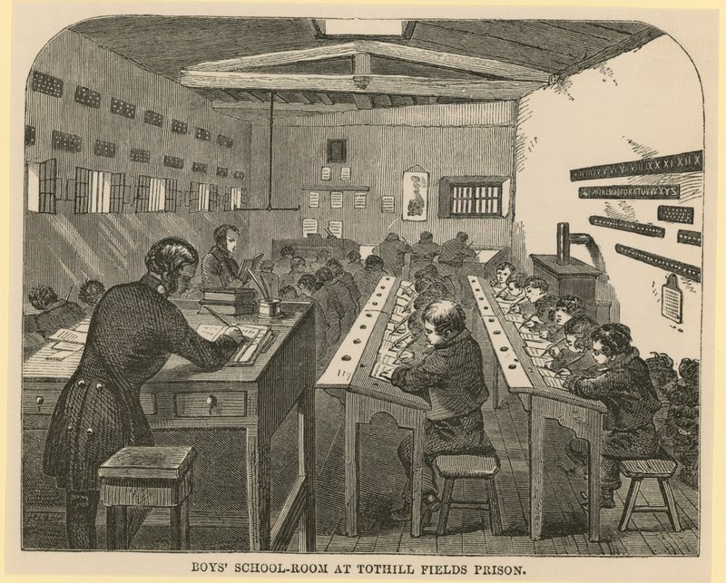 Tothill Fields监狱的男孩学校 作者 英语学校