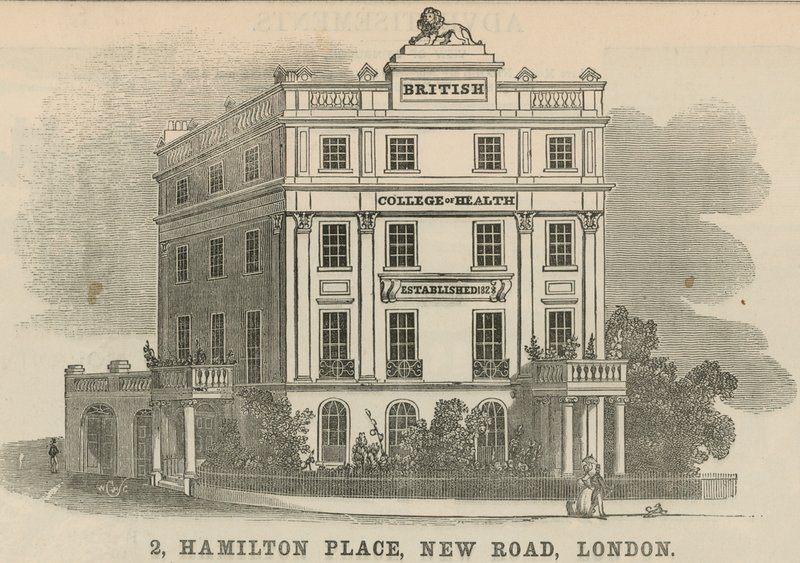 英国健康学院，2 Hamilton Place，New Road，London 作者 英语学校