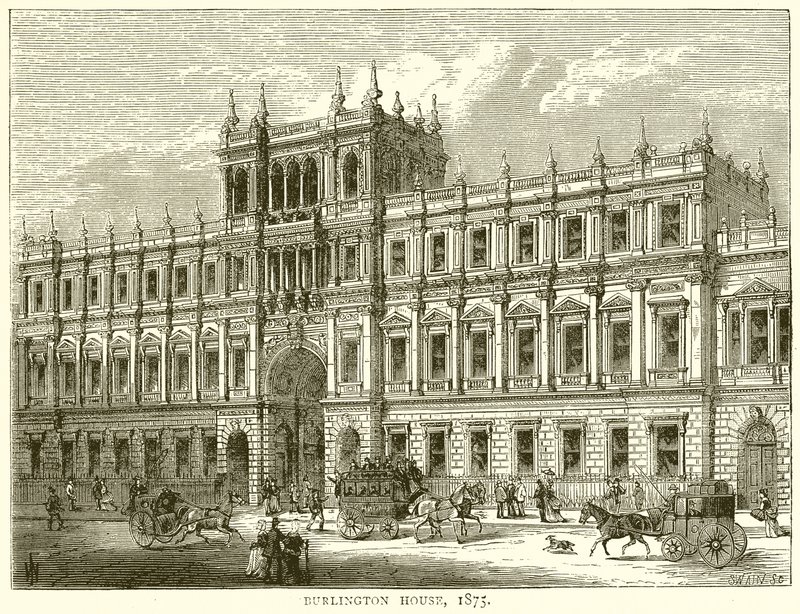 伯灵顿大厦，1875年 作者 英语学校