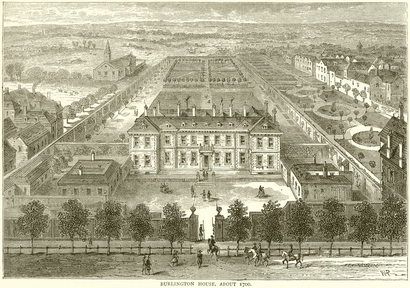 Burlington House，大约1700 作者 英语学校