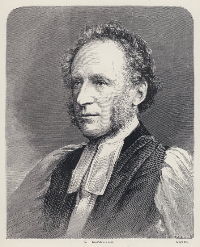 C J Ellicott，DD（雕刻） 作者 英语学校