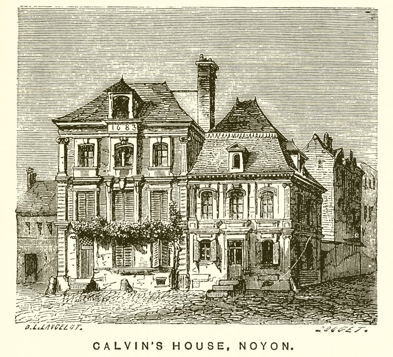 Calvins House，Noyon 作者 英语学校