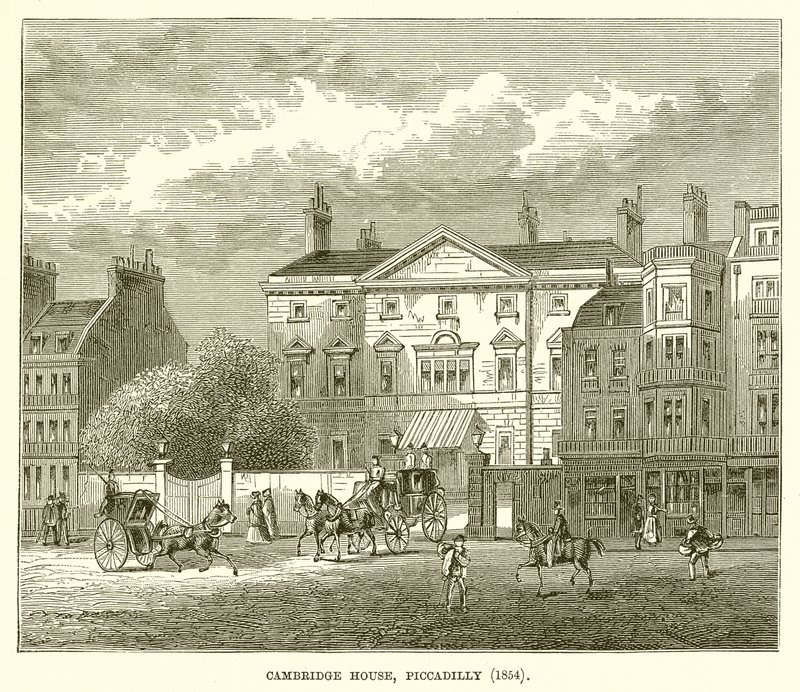 剑桥大厦，皮卡迪利（1854） 作者 英语学校