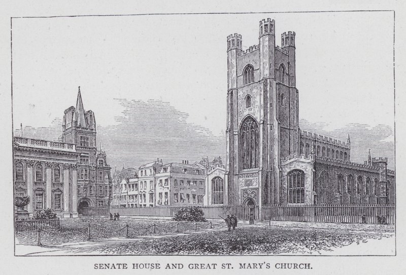 Cambridge, Senate House and Great St Mary