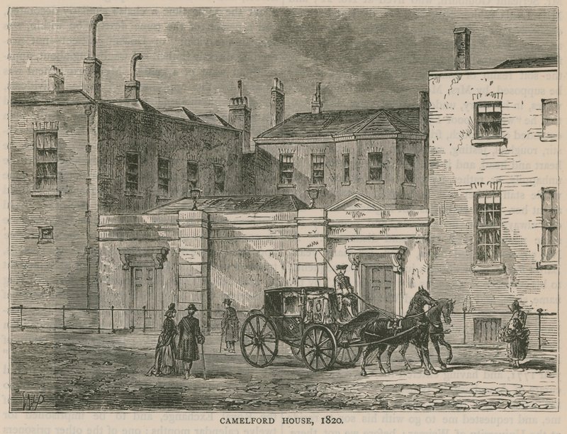 Camelford House，伦敦，1820年 作者 英语学校