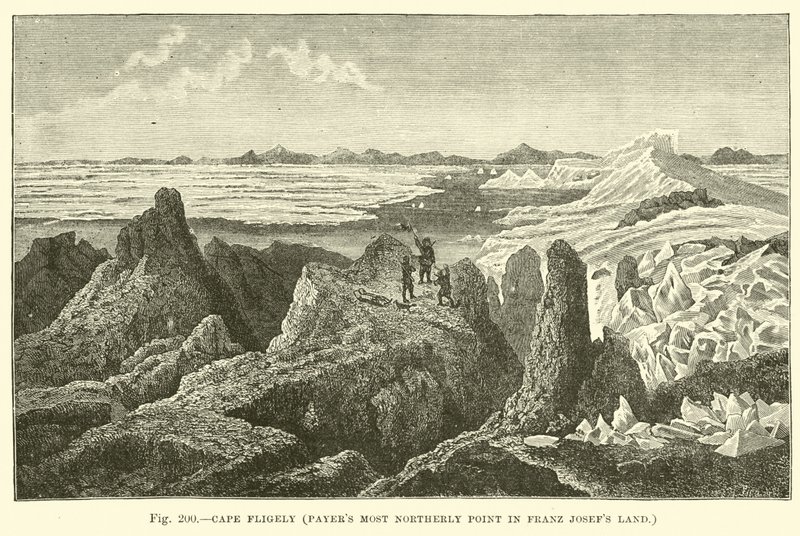 Cape Fligely，付款人最北部位于Franz Josef Land 作者 英语学校