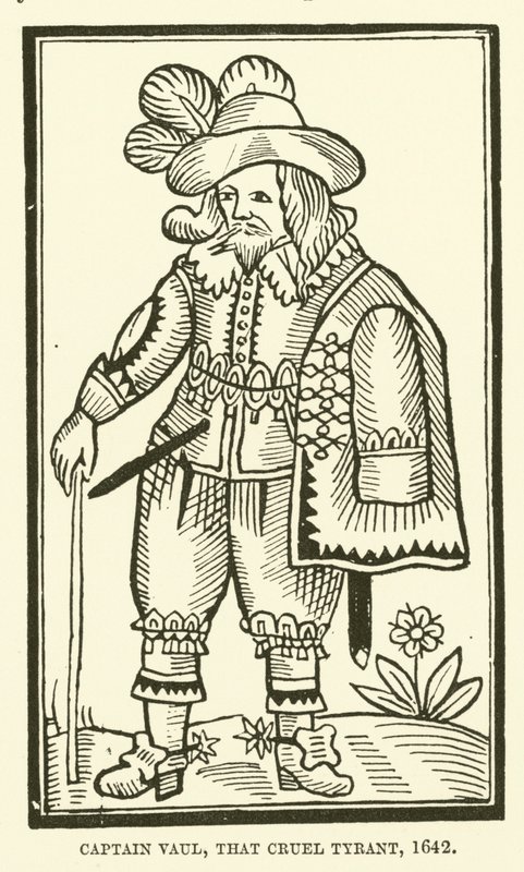 Vaul上尉，那个残酷的暴君，1642年 作者 英语学校