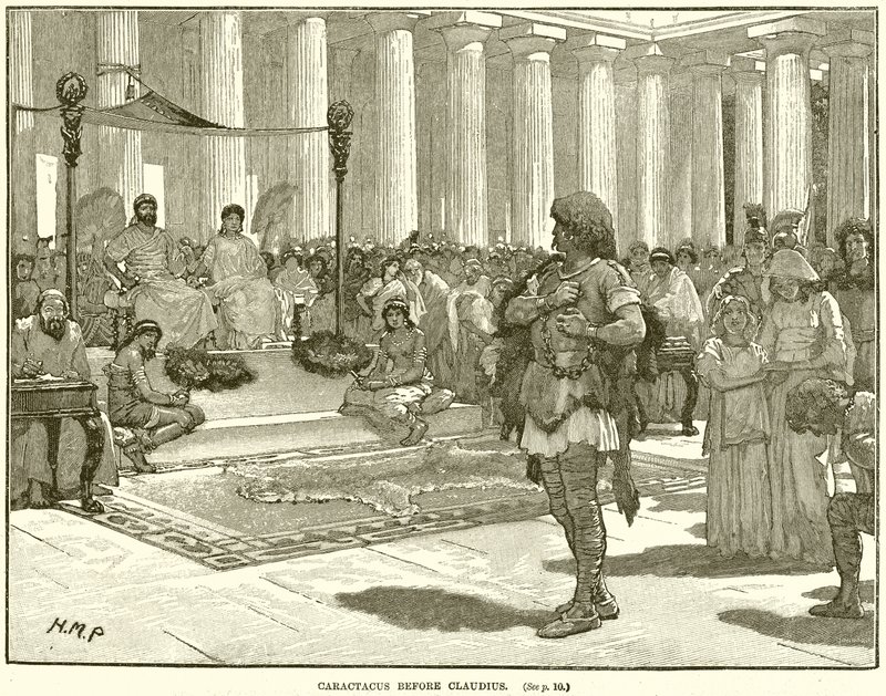 Claudius之前的Caractacus 作者 英语学校