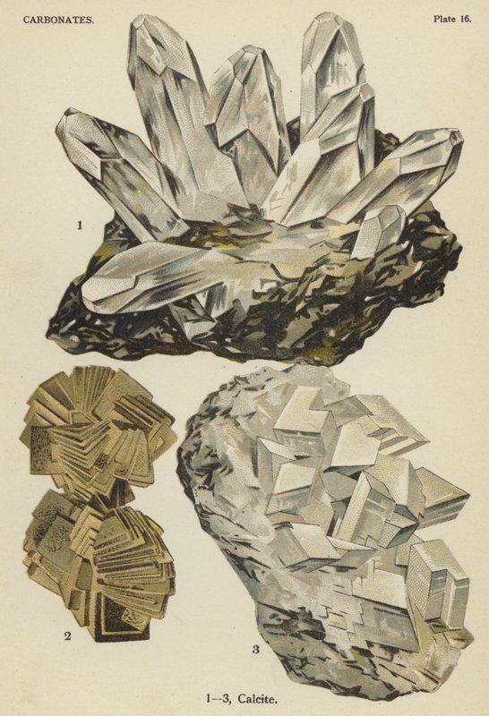 Carbonates, calcite (colour litho) 作者 英语学校