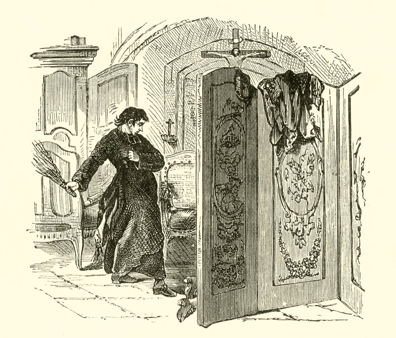 Castigation of a penitent (engraving) 作者 英语学校