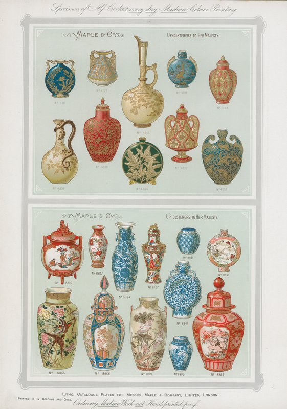 Messrs Maple＆Co Ltd，伦敦的目录牌照 作者 英语学校