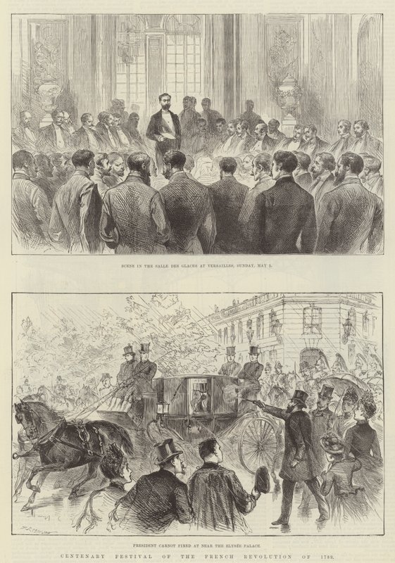 1789 年法国大革命百年庆典（雕刻） 作者 英语学校