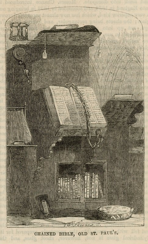 链式圣经，Old St Pauls 作者 英语学校