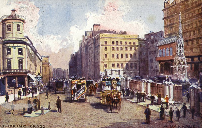 Charing Cross，伦敦 作者 英语学校