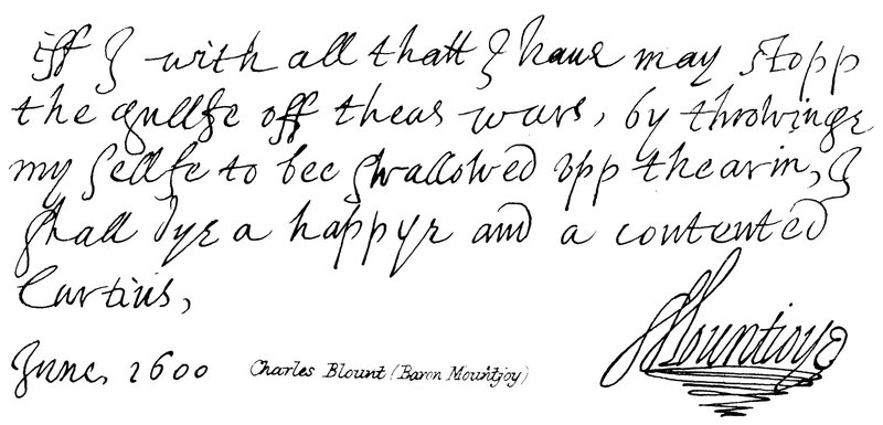 Charles Blount（Baron Mountjoy） 作者 英语学校