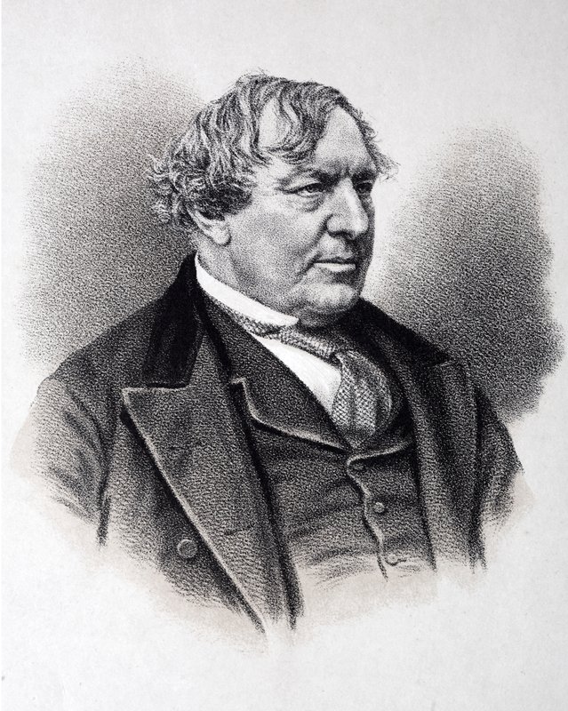 Charles Lever，爱尔兰小说家（雕刻）。 作者 英语学校