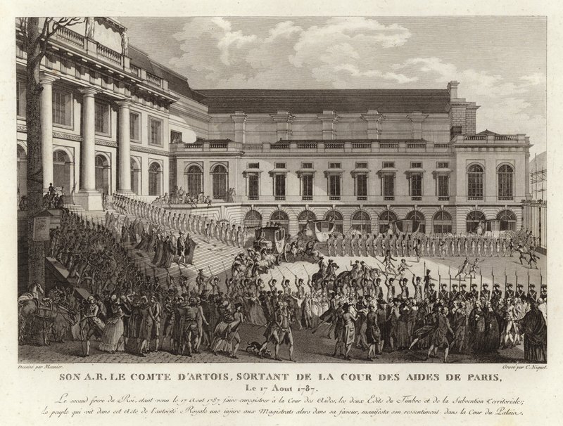 Charles Philippe dArtois离开了巴黎的帮助法庭 作者 英语学校