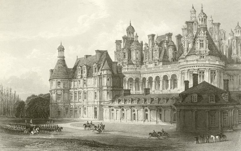 Chateau de Chambord，Loir et Cher 作者 英语学校