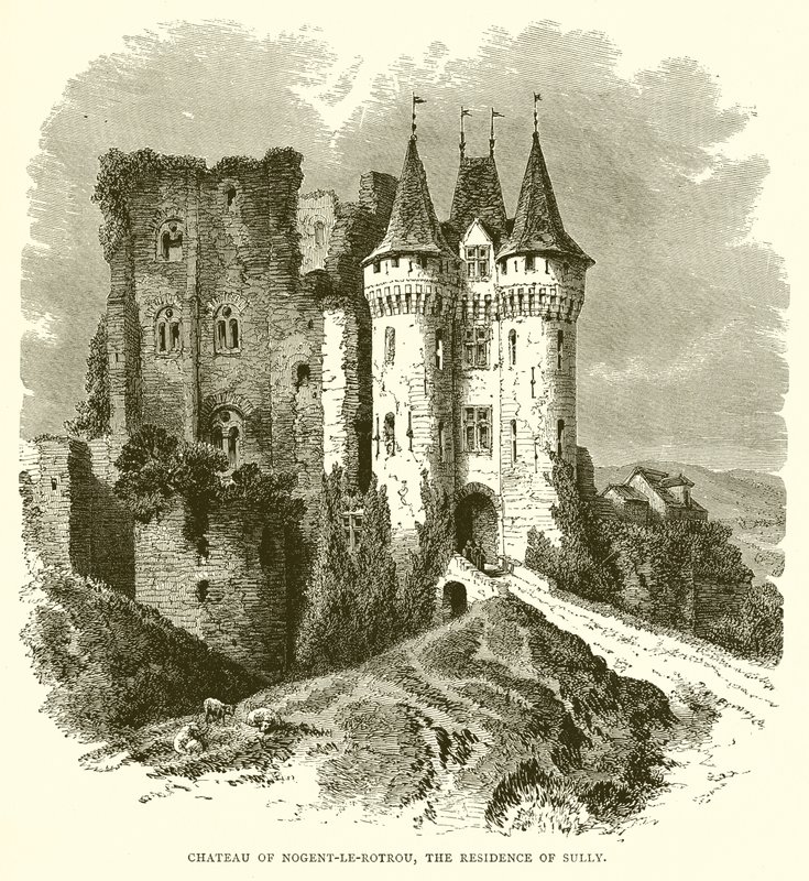 Nogent-le-Rotrou城堡，Sully住所 作者 英语学校