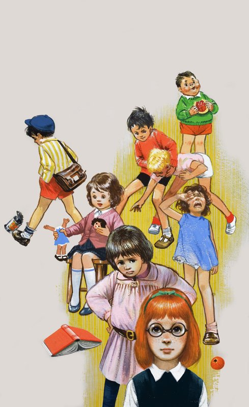 孩子们玩耍和战斗 作者 英语学校