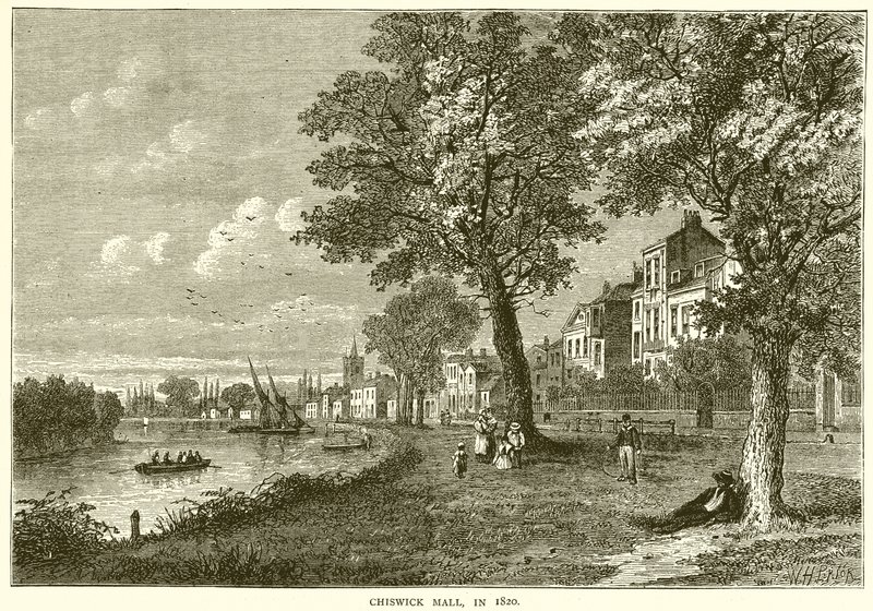 Chiswick购物中心，1820年 作者 英语学校
