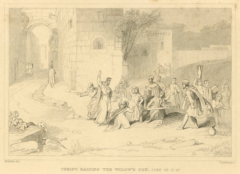 Christ raising the widow