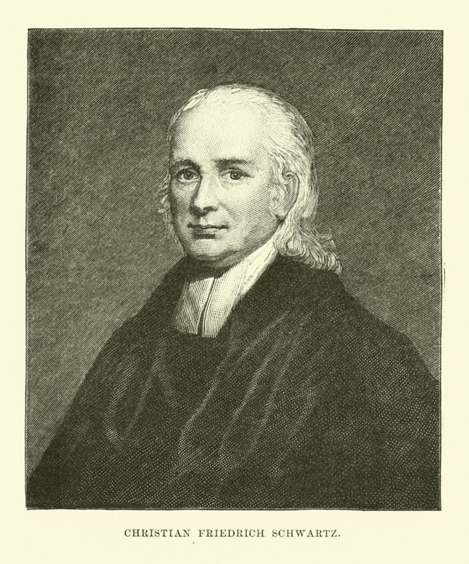 Christian Friedrich Schwartz 作者 英语学校