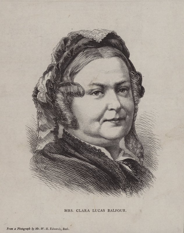 Clara Lucas Balfour，英国节制活动家 作者 英语学校