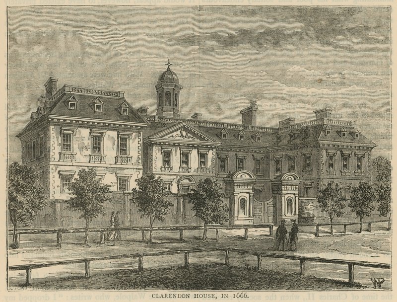Clarendon House于1666年 作者 英语学校