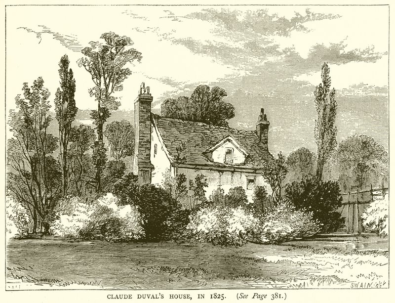 Claude Duvals House，1825年 作者 英语学校