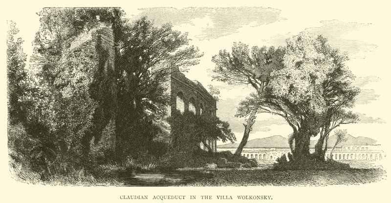 Claudian Acqueduct in Villa Wolkonsky 作者 英语学校