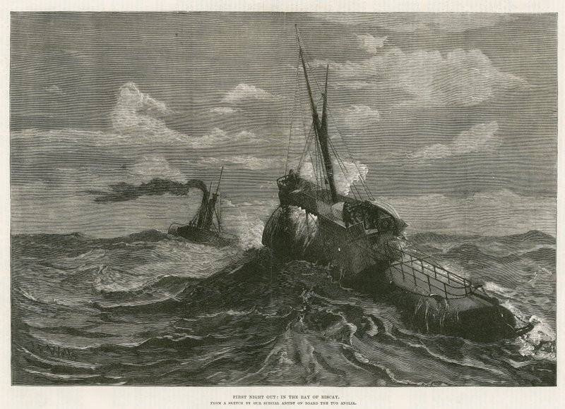 Cleopatras Needle，第一个晚上在比斯开湾 作者 英语学校