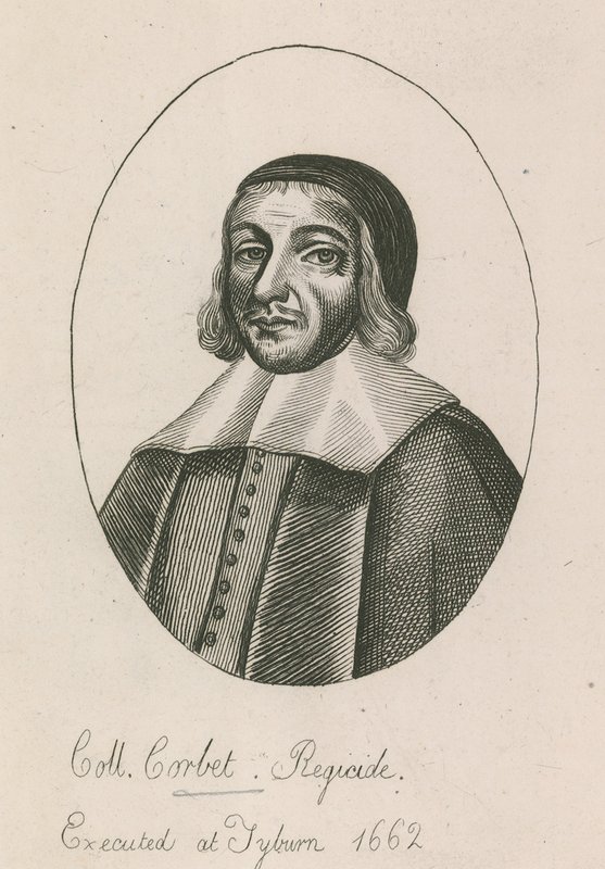 Coll Corbet，Regicide，于1662年在Tyburn执行 作者 英语学校