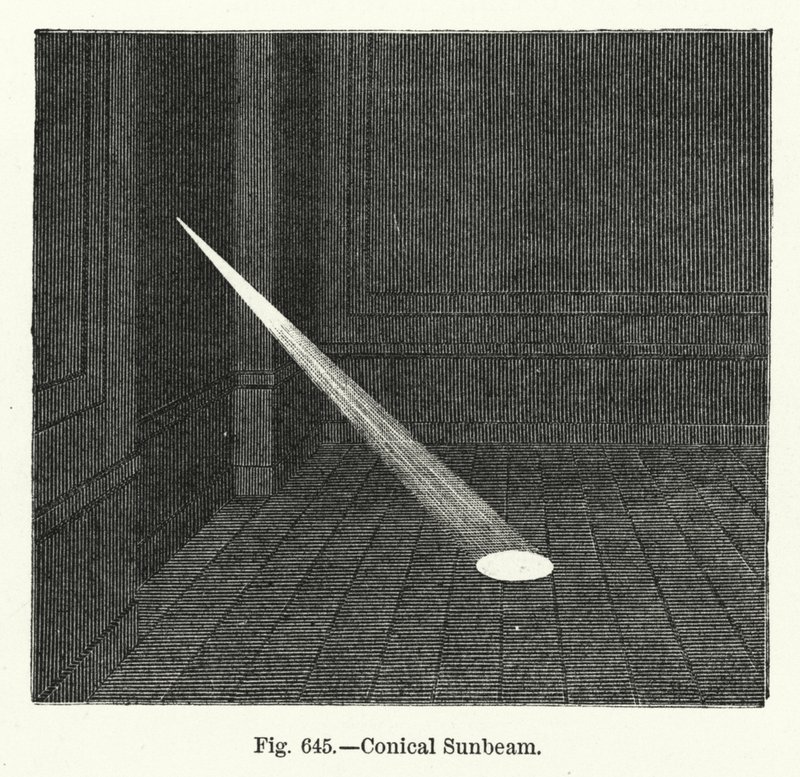 Conical Sunbeam (engraving) 作者 英语学校