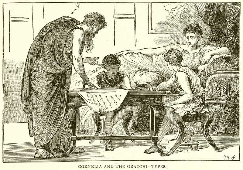 Cornelia和Gracchi  - 类型 作者 英语学校