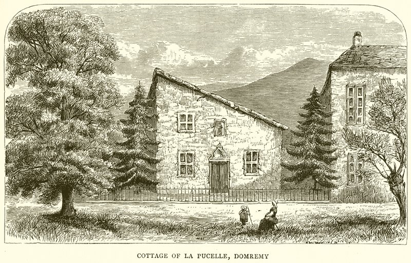 La Pucelle小屋，Domremy 作者 英语学校