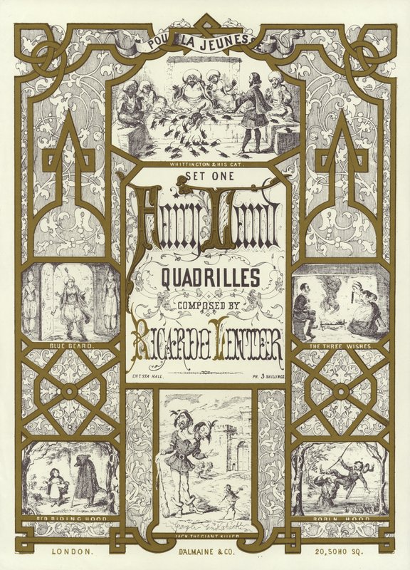 封面图片由Ricardo Lenter创作的Fairy Land Quadrilles 作者 英语学校