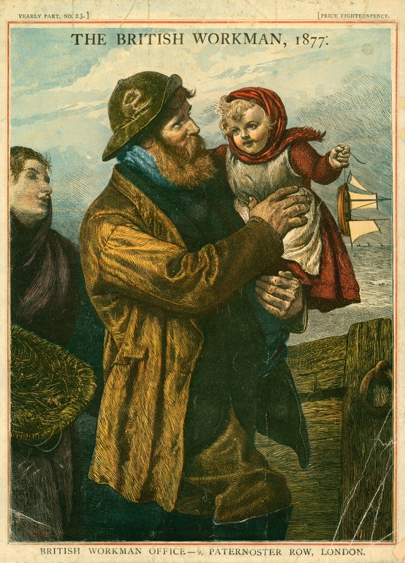 英国工人的封面，1877年 作者 英语学校