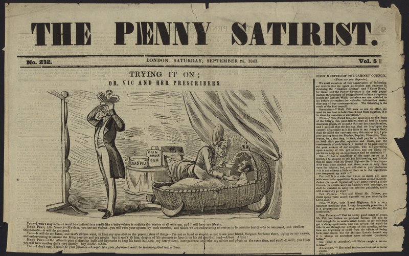 The Penny Satirist的封面 作者 英语学校